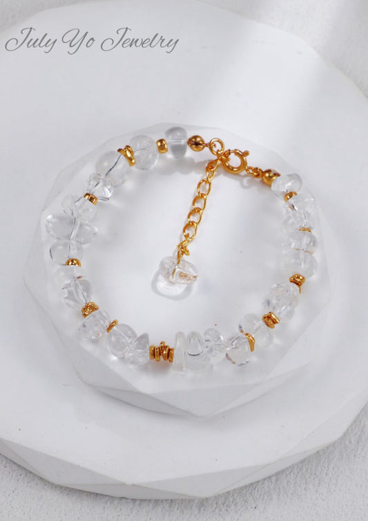 【 Light Luxury and Sparkle 】S925 Crystal Bracelet: Retro Baroque Style - A niche and High-end Gift